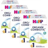 Hipp 1 Combiotic 600 gr X 4 Adet Organik Bebek Sütü