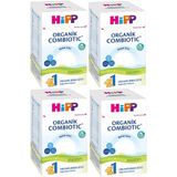 Hipp 1 Organik Combiotic Bebek Sütü 800 gr 0 - 6 Ay İçin Sütlü Toz Devam Sütü 4 Adet - Hediyesiz