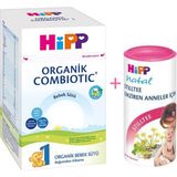 Hipp 1 Organik Combiotic Bebek Sütü 800 Gr+Hipp Natal Emziren Anne Çayı 200 gr - Hediyesiz
