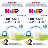Hipp 2 Organik Combiotic 2x600 gr Devam Sütü