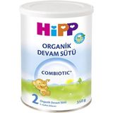 Hipp 2 Organik Combiotic Toz Devam Sütü 350GR 6 Aydan İtibaren Sütlü İçerik - Hediyesiz
