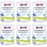 Hipp 2 Organik Devam Sütü 350 gr x 6 Ek Gıda 6. Aydan İtibaren Probiotik İçerir - standart