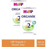 Hipp 2 Organik Devam Sütü 500 gr x 2 Adet - Hediyesiz