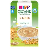Hipp 200 gr x 6 Organik 5 Tahıllı Tahıl Bazlı Ek Gıda
