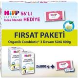 Hipp 3 Organik Combiotic 2x800 gr Bebek Sütü