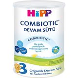 HiPP 3 Organik Combiotic Biberon Maması 350 gr – 10 Ay+ Bebekler için Sütlü, Prebiyotik ve Probiyotik Formül