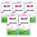 Hipp 3 Organik Keçi Sütü Bazlı 400x5 gr Devam Sütü