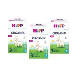 Hipp 3 Organik Keçi Sütü Bazlı Devam Sütü 400 G x 3 Adet