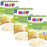 Hipp 4+ Ay 3x200 gr Organik Pirinçli Tahıl Bazlı Ek Gıda