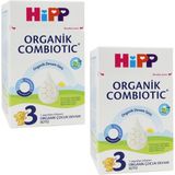Hipp 800 gr Organik Combiotic Devam Sütü 3 12-24 Ay İçin Sütlü ve Prebiyotik İçerikli