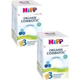 Hipp 800gr x 2 Organik Combiotic Bebek Sütü 1 Yaşından İtibaren Sütlü Biberon Maması