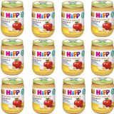 Hipp Organik 12x190 gr Elma ve Muz Püreli Kavanoz Maması
