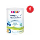 Hipp Organik 3 Devam Sütü 350 G 6 Adet