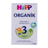 HiPP Organik 3 Devam Sütü, 500gr