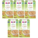 Hipp Organik 5 Tahıllı 5x200 gr Kaşık Maması