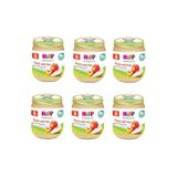 Hipp Organik Armut Şeftali Püresi 6x125 gr Kavanoz Maması
