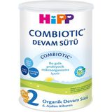 Hipp Organik Combiotic Devam Sütü 2 Numara 350 gr Cam Ambalajda Probiyotik İçerir - 350 ml - Beyaz