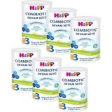 Hipp Organik Combiotic Devam Sütü 3 Numara 350 gr x 6 Cam Ambalajda Güvenli Beslenme - Beyaz - 350 ml