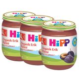 Hipp Organik Erik Püresi 3x125 gr Kavanoz Maması
