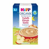 Hipp Organik İyi Geceler Yulaflı Elmalı Sütlü 2x250 gr Kaşık Mama