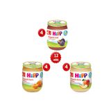 Hipp Organik x12 Kavanoz Karışık Meyve Püresi 125g