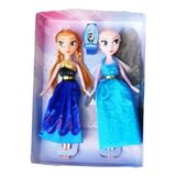 Hippo Bebe Anna Elsa Frozen Ikili Bebek Seti 23 cm - Renkli
