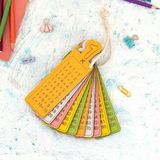 Hippodeco Ahşap Renkli ve Doğal Çarpım Tablosu Seti | Montessori Uyumlu Eğitim Materyali - Çok Renkli