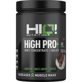 HIQ Nutrition High Pro+ Çikolata Aromalı Whey Protein Tozu 900 g – WPC80, WPI90, L-Glutamin ve B6 Vitamin Takviyeli, Türkiye Üretimi - Sade