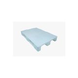 Hira Plastik Palet Beyaz 3 Kızaklı Plastik Raf Paleti 80X120X15 cm 13 kg