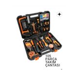 Hırdavat Germany Technology 105 Parça Özel Alisim Çelik Profesyonel Alet Takim Seti 105 Pcs Set
