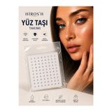 HİROS'H 48 Adet Kendinden Yapışkanlı Tırnak Yüz Ve Göz Süsleme Taşı Seti