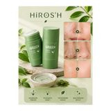HİROS'H Yeşil Çay Özlü Siyah Nokta Ve Maskesi & Green Tea Mask Stick