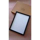 Hiruko Tasarım Atölyesi Ahşap Çerçeve Iç Ölçü 30x40 Cm Premium Frame Siyah & Ahşap & Beyaz Çerçeve