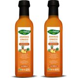 His Naturel Organik Yıllanmış Ananas Sirkesi Doğal Fermantasyon 2'li 500 Ml.