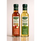 His Naturel Organik Yıllanmış Elma ve Enginar Sirkesi Doğal Fermantasyon 2'li Set 500 Ml.