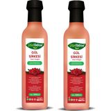 His Naturel Organik Yıllanmış Gül Sirkesi Doğal Fermantasyon 2'li 500 Ml.