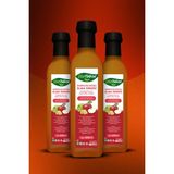 His Naturel Organik Yıllanmış Sandaloz Sakızlı Yeşil Elma Sirkesi Doğal Fermantasyon 3'lü Set 3 x 500 ml
