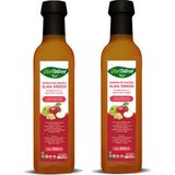 His Naturel Organik Yıllanmış Sandaloz Sakızlı Yeşil Elma Sirkesi Sirkesi Doğal 2'li 500 Ml.