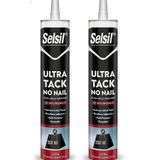 HİS YAPI 2 Adet Ultra Güçlü Yapıştırıcı ve Su Sızdırmaz Silikon Selsil