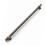 Hisar Antik Sarı Metal Kulp 512 Mm Tırtıklı Desen Mobilya Çekmece Mutfak Dolabı Dolap Kulpları Kulbu