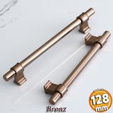 Hisar Bronz Metal Kulp 128 Mm-12.8 Cm Mobilya Dolap Mutfak Kapak Cekmece Dolabi Kulplari Kulbu Kulpu