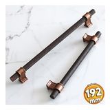 Hisar Eskitme Antik Bakır Metal 192 Mm-19.2 Cm Mobilya Mutfak Çekmece Dolap Kulpu Kulbu Kulpları