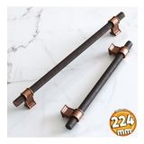 Hisar Eskitme Antik Bakır Metal 224 Mm-22.4 Cm Mobilya Mutfak Çekmece Dolap Kulpu Kulbu Kulpları