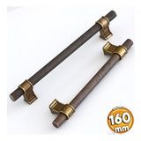Hisar Eskitme Antik Sarı Metal 160 Mm Tırtıklı Desen Mobilya Mutfak Dolap Kulpu Kulbu Kulpları