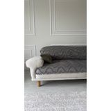 Hisar Home Bohem Dalgalı Püsküllü Ponponlu Koltuk Örtüsü 190x220 cm Dekoratif Kanepe Çekyat Şalı Kaymaz Çok Amaçlı