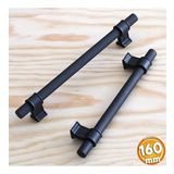 Hisar Siyah Metal Kulp 160 Mm-16 Cm Mobilya Cekmece Mutfak Dolabi Dolap Kulplari Kulbu Kulpu