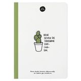 Hisli Şeyler 14x20 Çizgili Defter – Beni Seven de Dikenime Katlansın