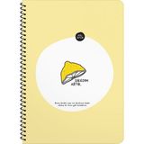 Hisli Şeyler A4 80 Yaprak Çizgili Sıkıldım Artık Defter