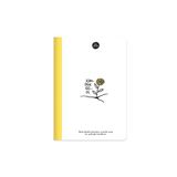 Hisli Şeyler A5 80 Yaprak Renkli Sayfa Çizgili Defter, Sarı