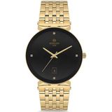 Hislon CL217G-04SG Erkek Kol Saati - Gold